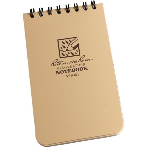 All Weather Memo Book, Universal, 3 x 5In.