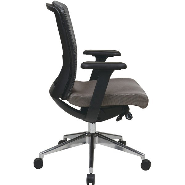 Desk Chair, Fabric, 17-3/4