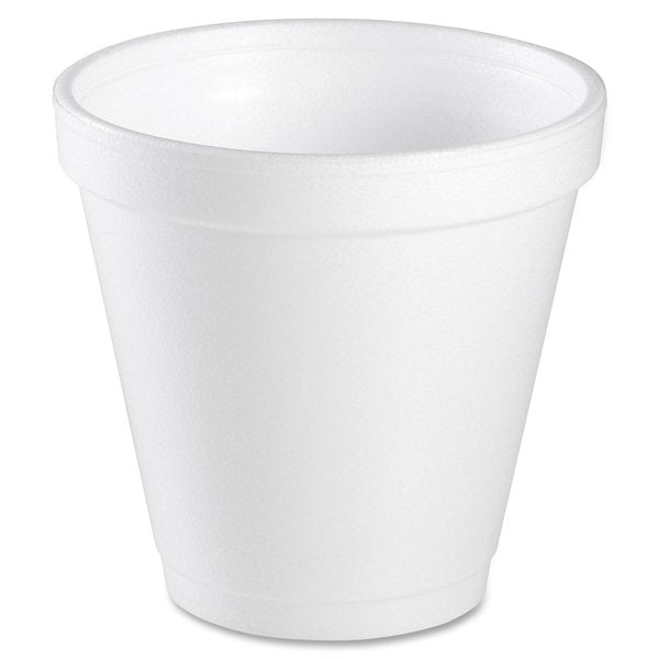 Disposable Hot cup 4 oz. White, Foam, Pk1000