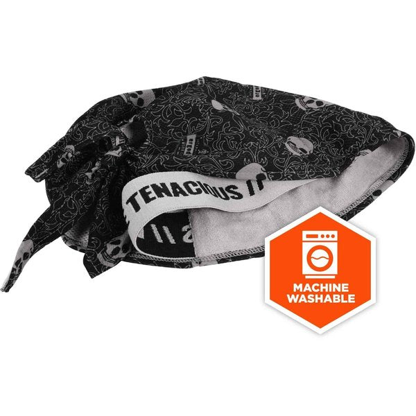 Dew Rag, Black/White, 1 min. Soaking Time