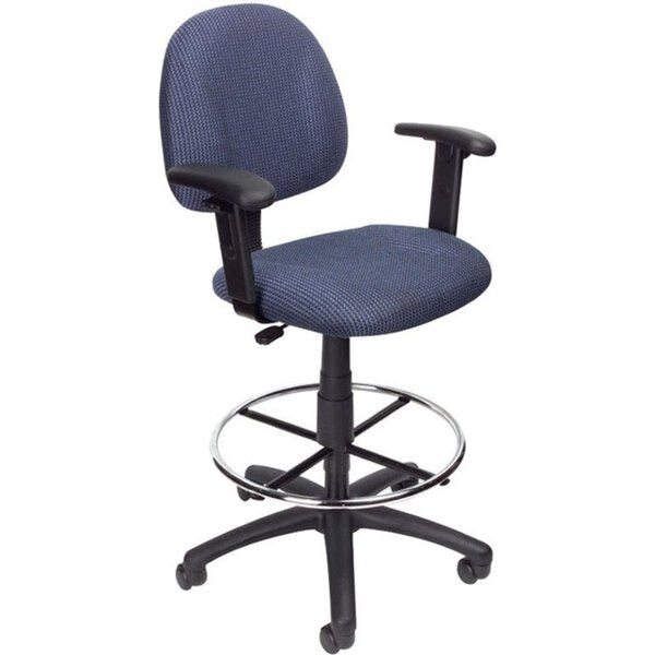 Drafting Stool (B315-Be) W/Footring And Adjustable Arms