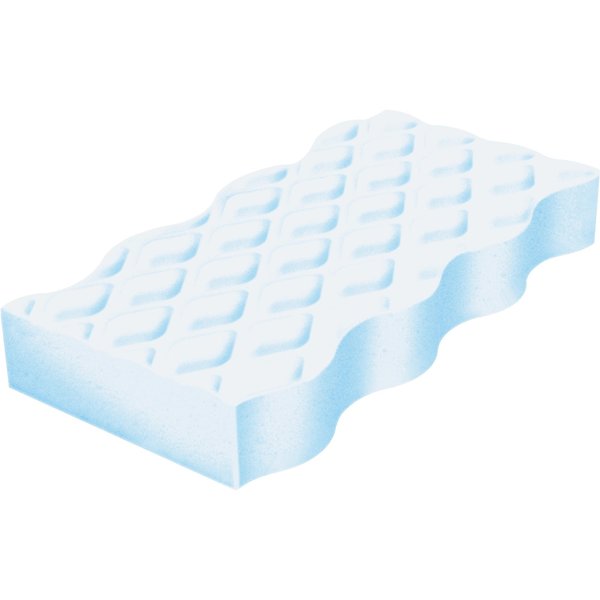 Extra Durable Scrubber Sponge, 4-3/5
