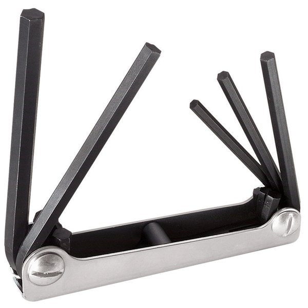 5 Piece SAE Fold-Up Hex Key Set, 70579