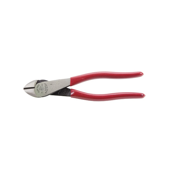 8 1/8 in High Leverage Diagonal Cutting Plier Standard Cut Oval Nose Uninsulated