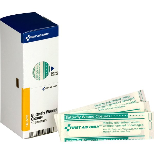 First Aid Kit Refill, Butterfly Wound Closures, 10 Per Box