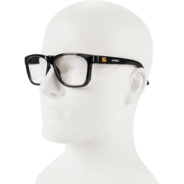 Safety Glasses, Traditional Clear Polycarbonate Lens, Anti-Fog