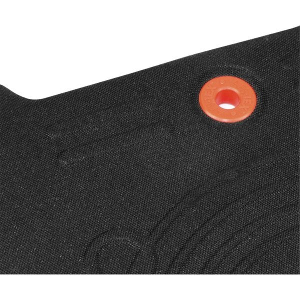 Anti-Fatigue Mat, Black, 36 in L x 26 in W, Polyurethane with fine polyester cover, 2 in Thick