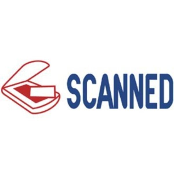 Accustamp2, 2-Color Scanned, Red/Blue