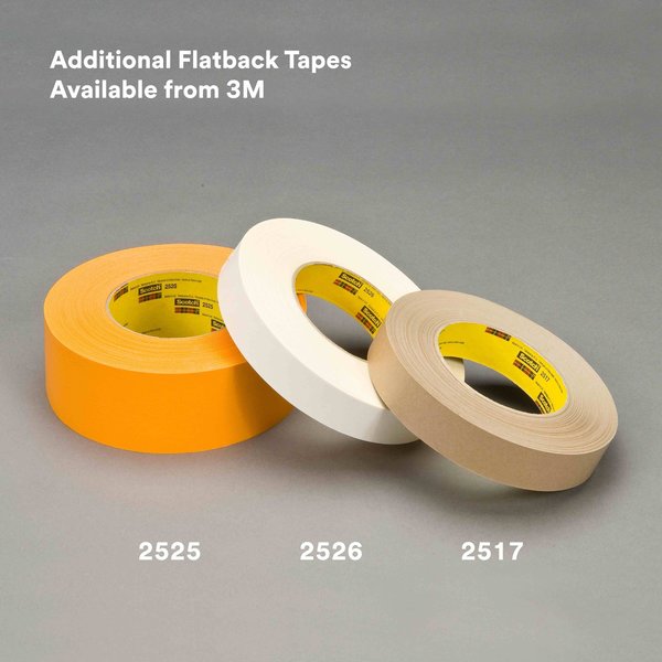 Masking Tape, Orange, 60 yd., PK24