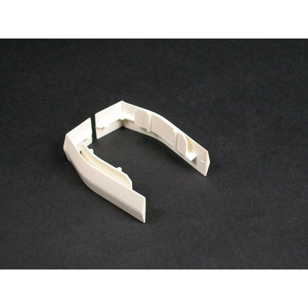 Base Seam Clip, Ivory, PVC, Clips
