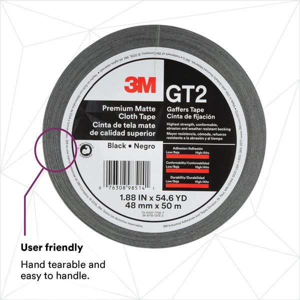 PrmMtClth(Gffers)TpGT2Blck, 48mm, PK24