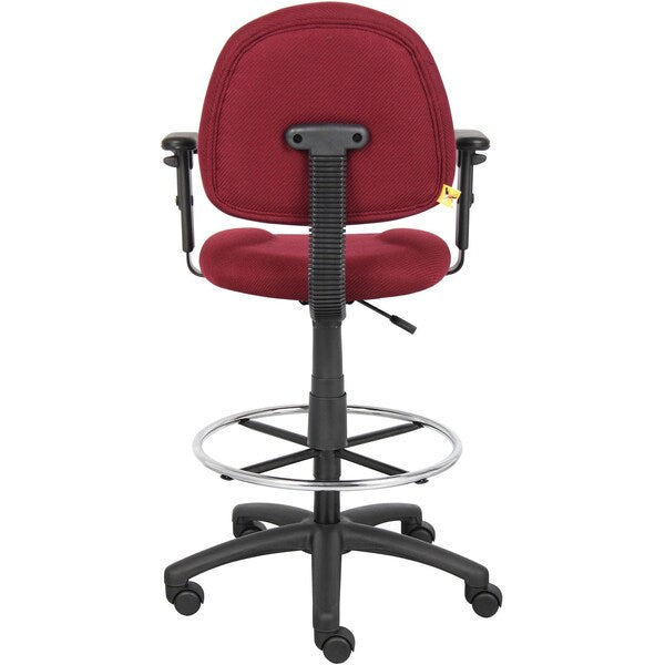 Drafting Stool (B315-By) W/Footring And Adjustable Arms