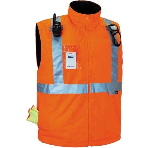 Hi Vis Thermal Jacket Kit, Orange, 2XL