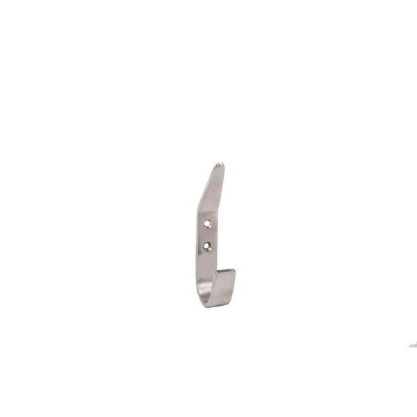 Coat Hook Satin Stainless Steel 5-1/2