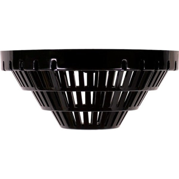 Black Poly Surface Mount Smoke Detector Damage Stop Cover