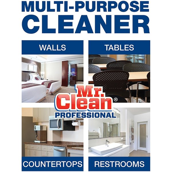 Floor Cleaner, 1 gal., Lemon, Yellow, PK3