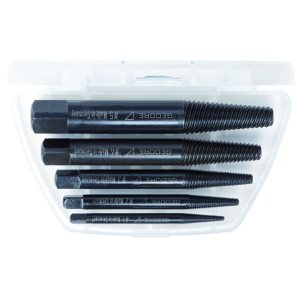Bolt Extractor Set, 5 pcs., M3-M18