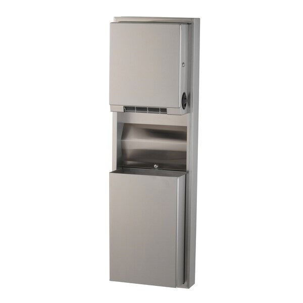 Convertible Paper Towel Dispenser/Waste