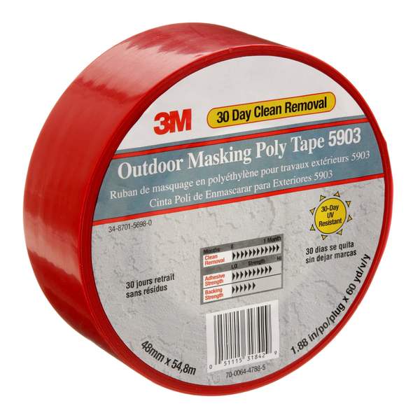 Masking Tape, Red, 59 yd.