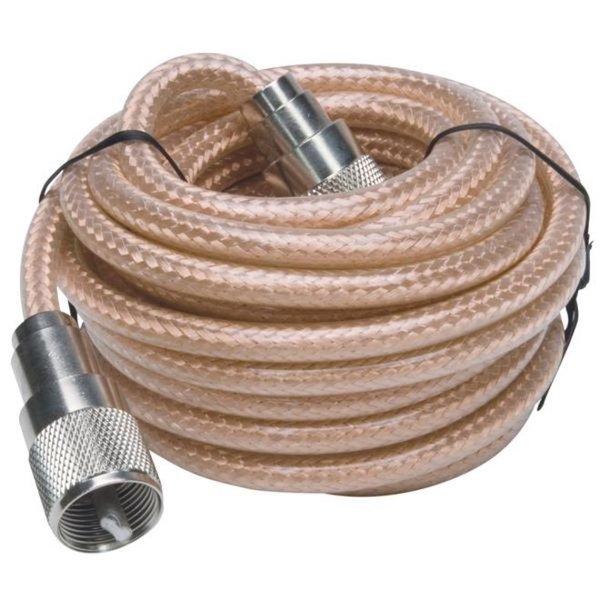 CB Antenna Mini-8 Coax Cable, 18 ft.