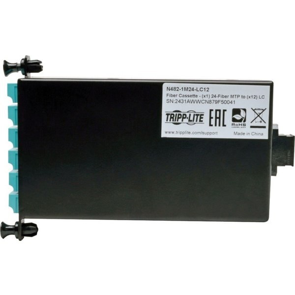 Fiber Cassette, 100Gb/120Gb, 24 MTP/MPO