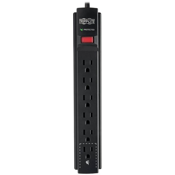 Surge, 6 Outlet, 15ft cord, 790J, Black