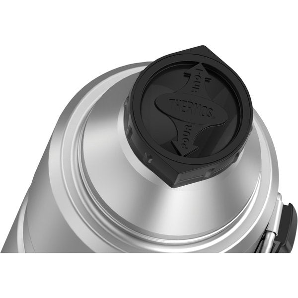 Stainless Steel Beverage Bottle, 40 oz., Matte Steel
