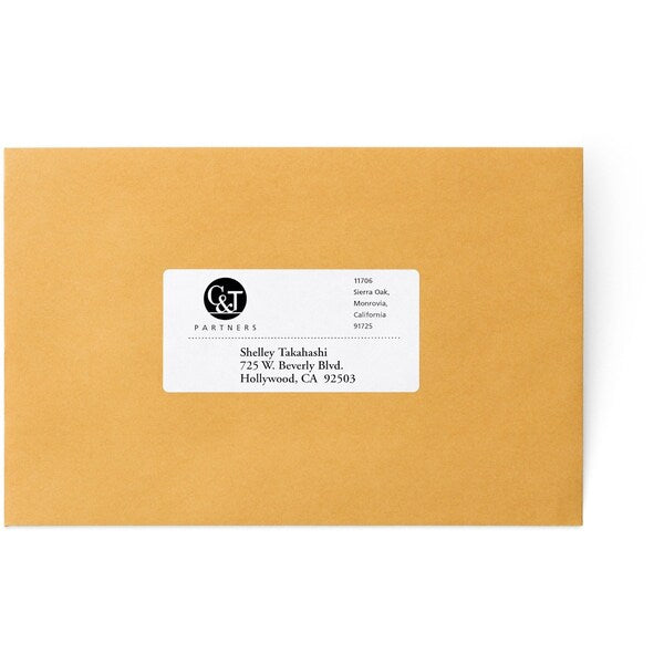 AveryÂ® Continuous Form Computer Labels for Pin-Fed Printers 4022, 4