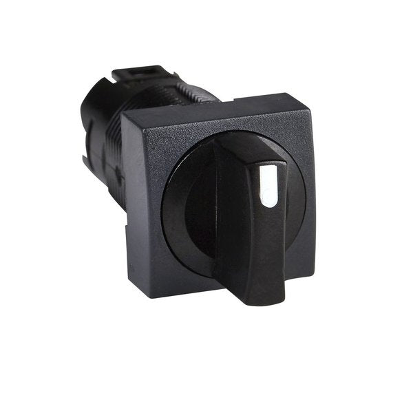 Black square selector switch head 016 3-