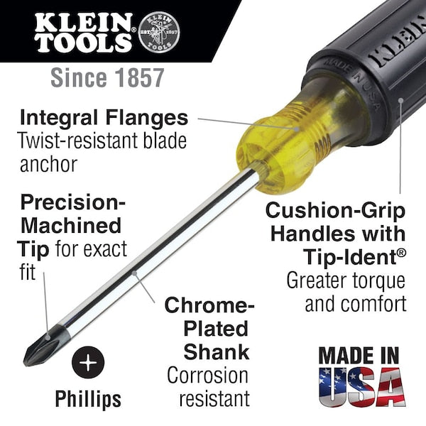 General Purpose Phillips Screwdriver #2 Round