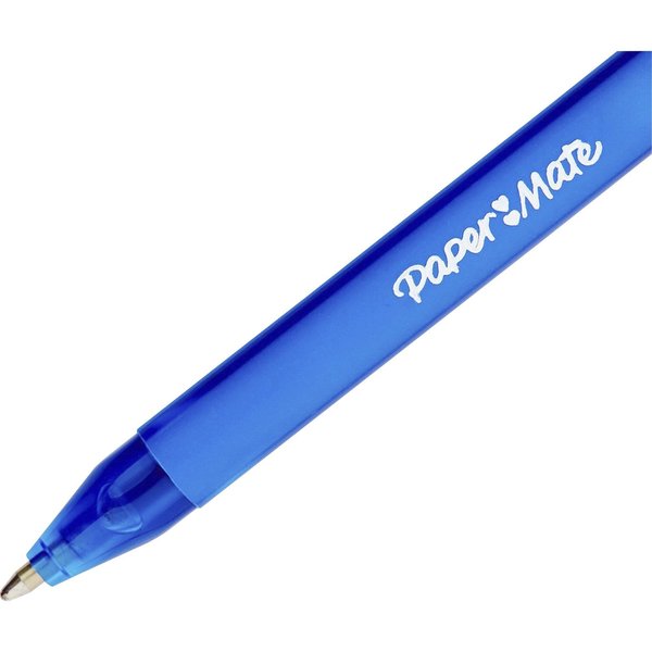 Retractable Ballpoint Pen, Medium 1.0 mm, Blue PK12