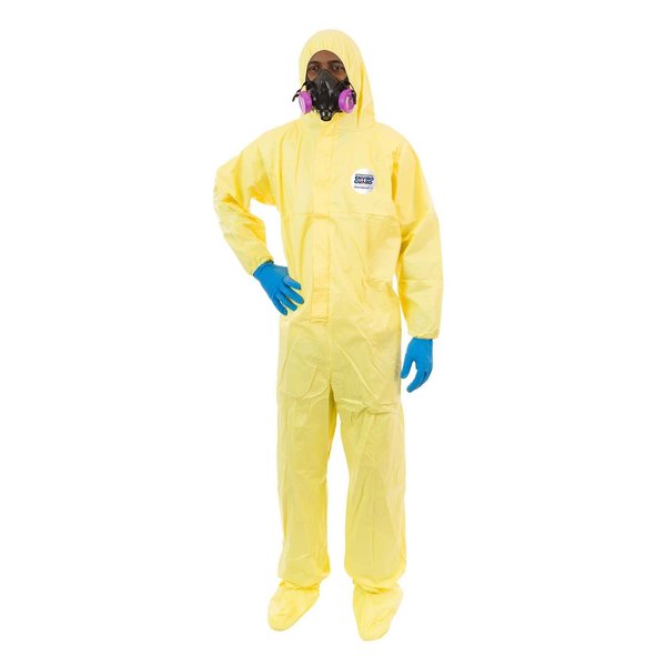 XL, Yellow, Zipper