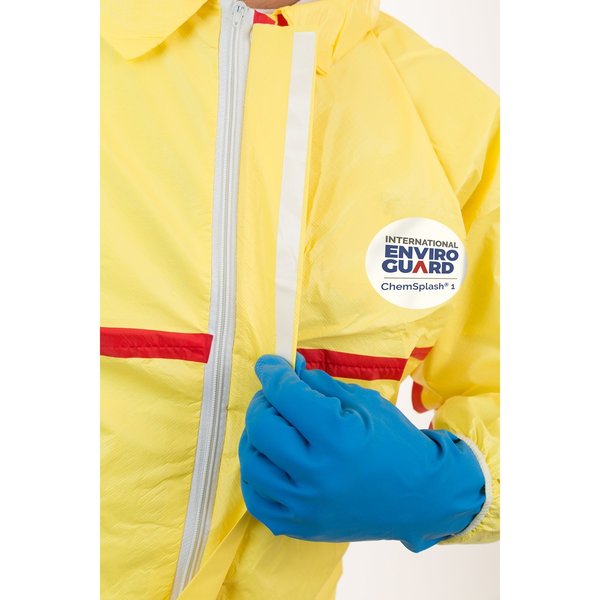 3XL, Yellow, Zipper