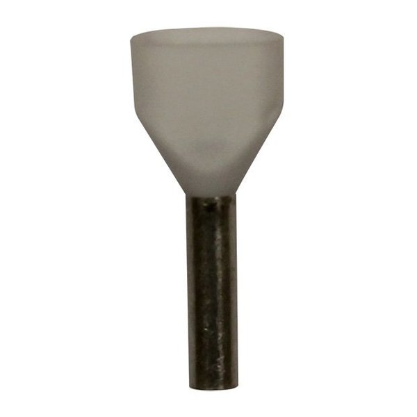 Wire Ferrule, 100PK, White, Dual, PK100