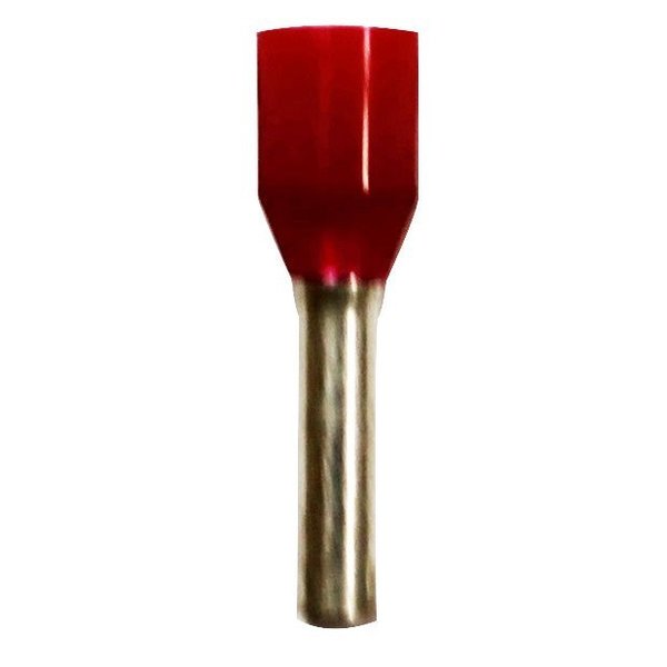 Wire Ferrule Red, 16 AWG, PK100