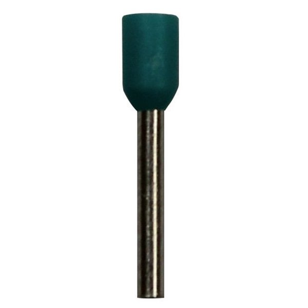 Wire Ferrule, 100PK, Turquoise, PK100