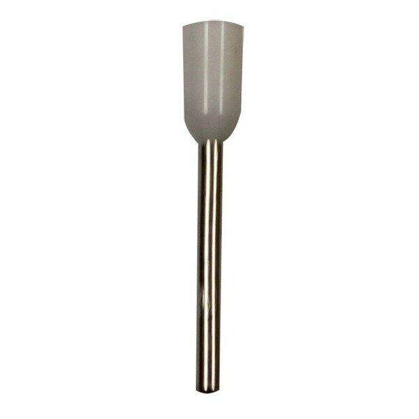 Wire Ferrule, White AWG 2, PK100
