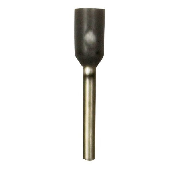 Wire Ferrule, Gray, 28-26 AWG, 6, PK500