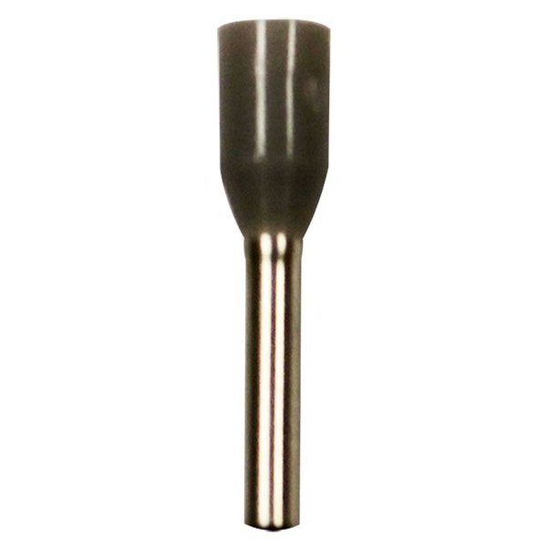Wire Ferrule, Gray, 20 AWG, 8mm, PK500