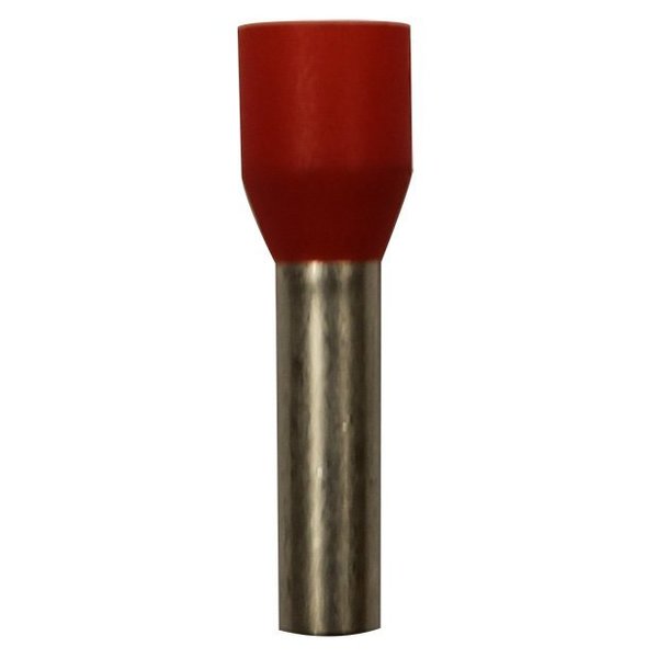 Wire Ferrule, Orange, 12 AWG, 12mm, PK100