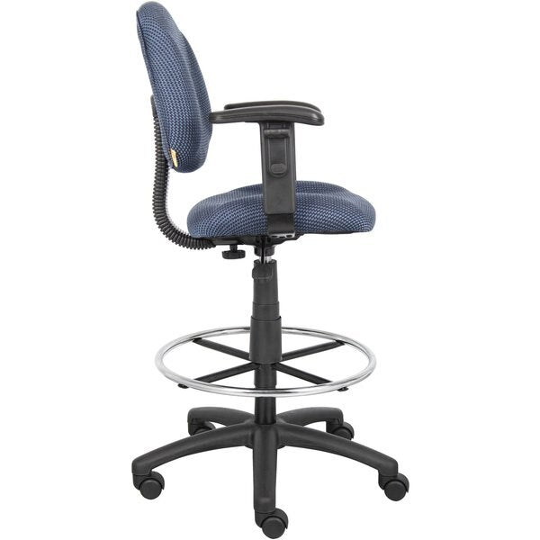 Drafting Stool (B315-Be) W/Footring And Adjustable Arms