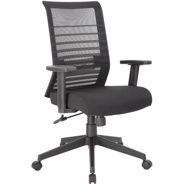 Mesh Task Chair, Adjustable, Black