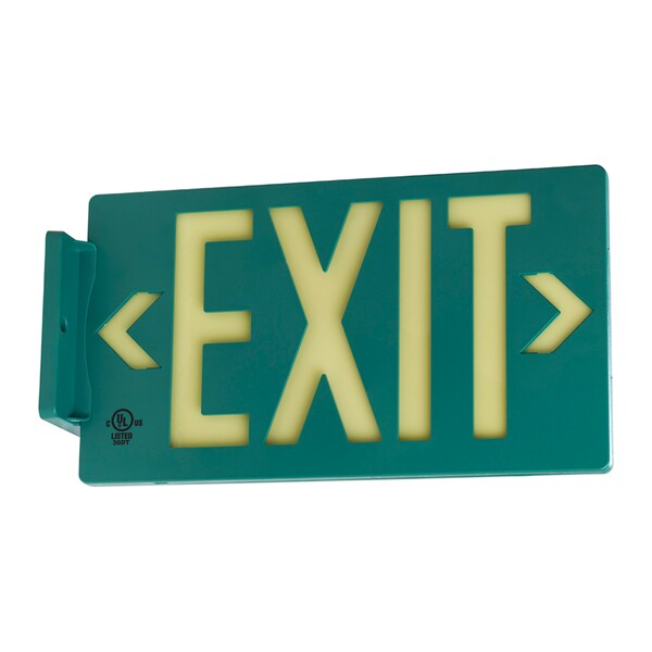 Exit, PF100, Green Frame Dble