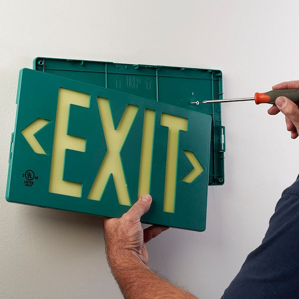 Exit, PF100, Green Frame Dble