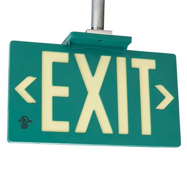 Exit, PF100, Green Frame Dble