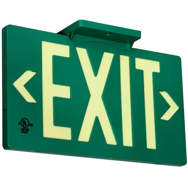 Exit, PF100, Green Frame Dble