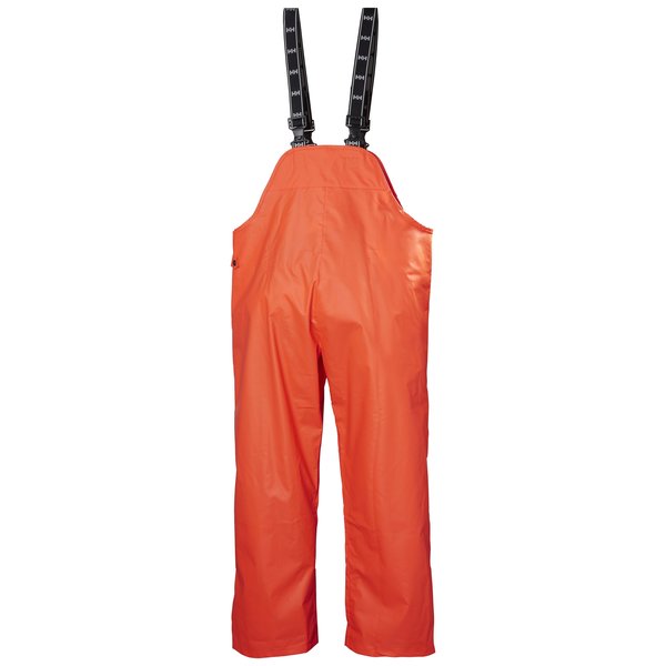 Rain Bibs, PVC/Polyester, Orange, 2XL