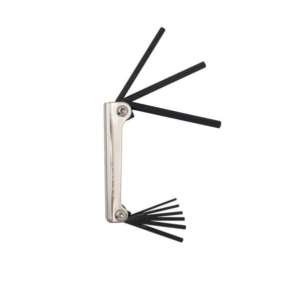 9 Piece SAE Fold-Up Hex Key Set, 70591