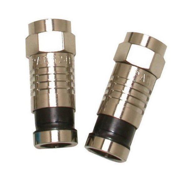 F Connector, for RG6/U, PK20