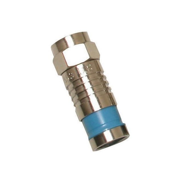 F Connector for RG6 Quad, PK20